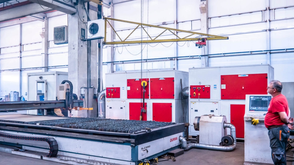 DURMA Hi Def Hypertherm CNC Plasma Cutting Machine PL - C 2060