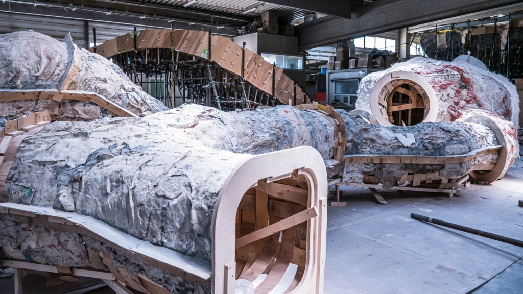 fiberglass production
