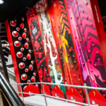 Walltopia Fun Walls in JumpYard Advneture park in Copenhagen Denmark. Fun Climbs in an adventure center