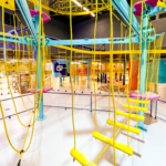 Walltopia Net Maze, Adventure Train, Ropes Course, Rollglider, Fun Walls and Cloud Climb in Nomad Entertainment, Kuwait