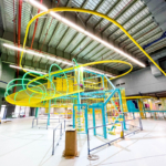 Walltopia Net Maze, Adventure Train, Ropes Course, Rollglider, Fun Walls and Cloud Climb in Nomad Entertainment, Kuwait