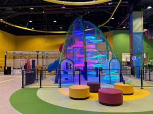 Walltopia Cloud Climb in Glitch Al Ghurair, UAE