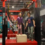 Gravity Boulder Bar Budapest Walltopia climbing walls and ninja course