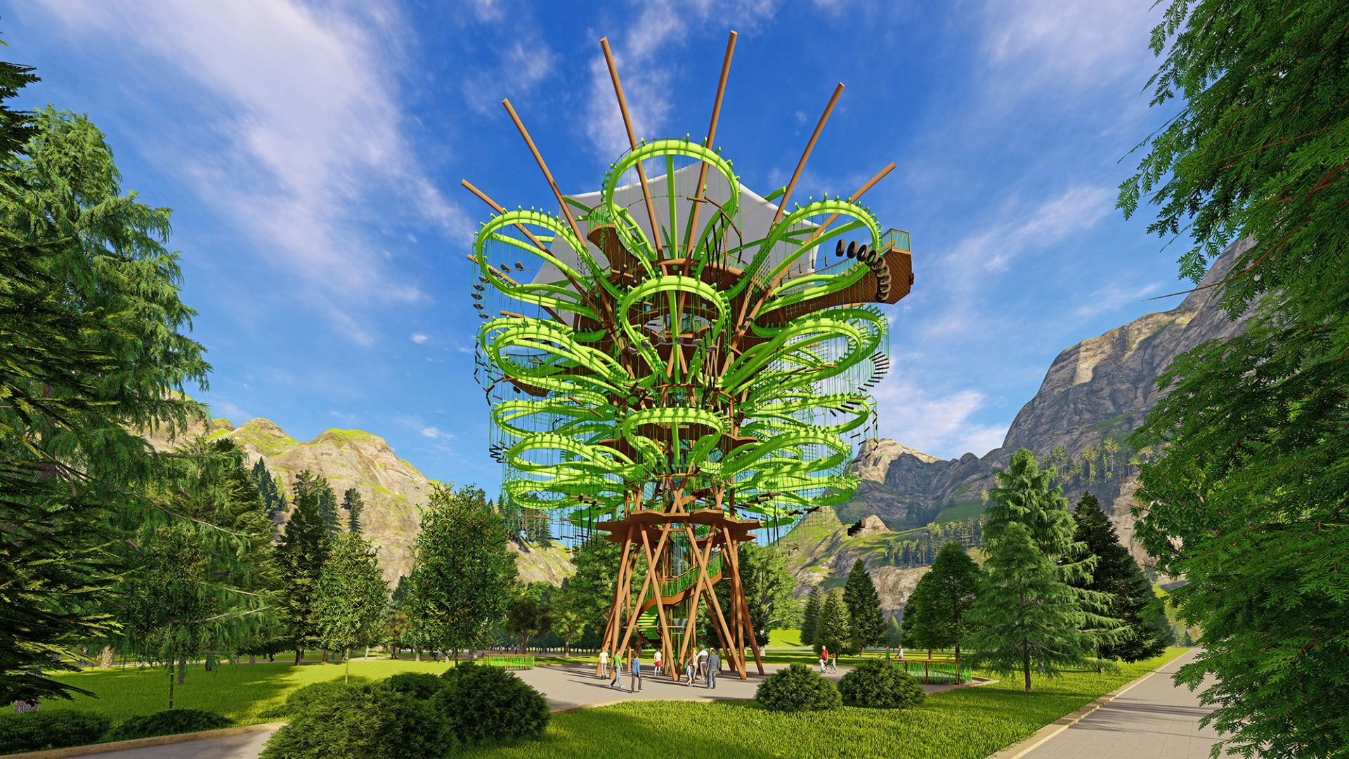 Walltopia Ropes Course Le parcours de l'arbre | Walltopia