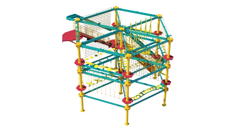 Walltopia Ropes Course Hex Ropes Course | Walltopia