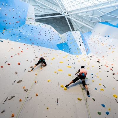 Clymb Abu Dhabi - Tallest climbing wall by Walltopia