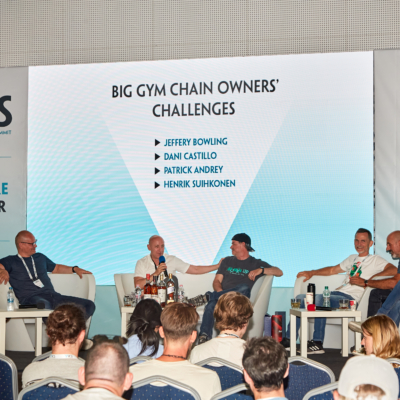 Big Gym Chain Owners panel at WICS 2023
