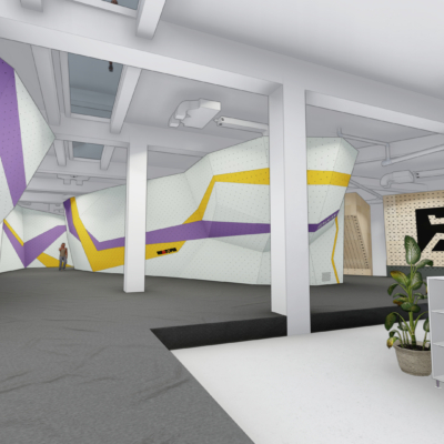 Walltopia climbing wall design for Balkan climbing in Sofia, Bulgaria