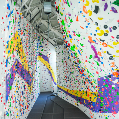 Walltopia climbing walls and training boards in Balkan Climbing Center, Sofia, Bulgaria