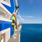 Crown's Edge - Rollglider and Ropes Course by Walltopia for Royal Caribbean's cruise ship - Icon of the Seas