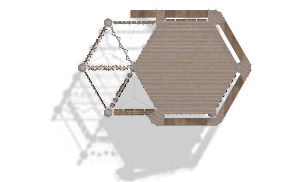 Hexagon Rope Course Ropes Course | Walltopia