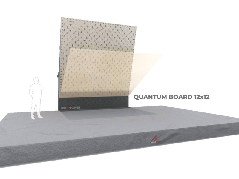 Walltopia training board frames - Quantum Board 12' x 12'
