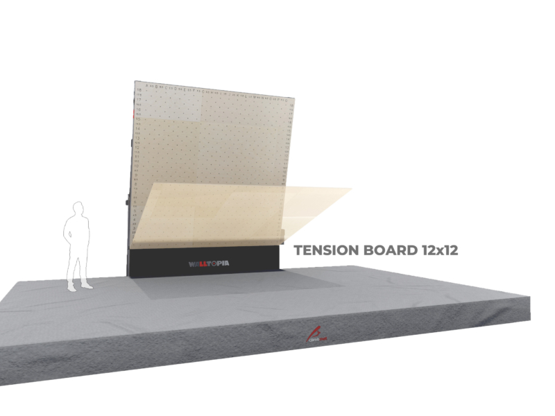 Walltopia training board frames - Tension Board 12' x 12'