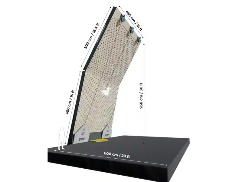 Quantum Board Belay Dimensions